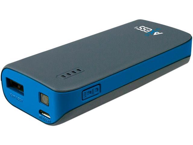 Axess Blue 4400 Mah Power Bank Pp3127 Bl Newegg Com