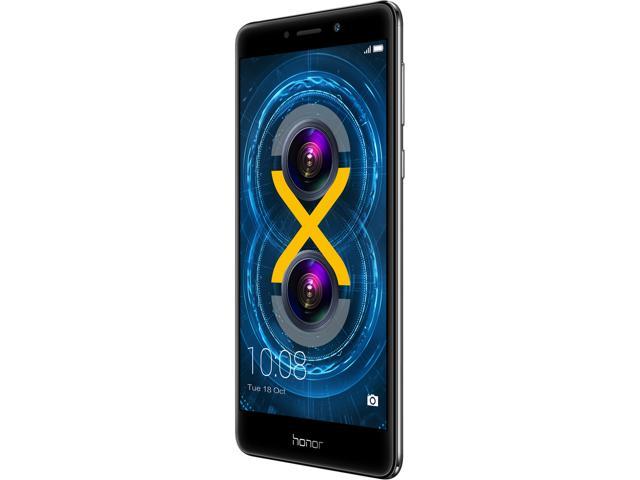 Huawei - Honor 6X,5.5-Inch, LTPS, 3GB RAM, 32GB Storage, Dual Camera, Unlocked Smartphone, US Warranty, Gray (51091BRM)