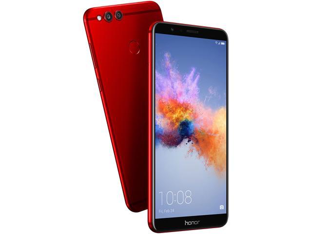 Honor 7X Unlocked Smartphone with Dual Camera (5.93" Red, 32GB Storage 3GB RAM) US Warranty