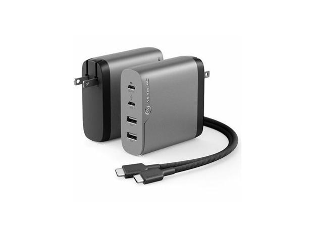 Alogic WCG4X100SGR-US 4X100 Rapid Power 4 Port 100W GaN Wall Charger ...