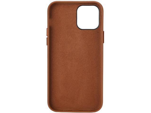 Proht Brown Premium Leather Case For Iphone 12 Mini Newegg Com