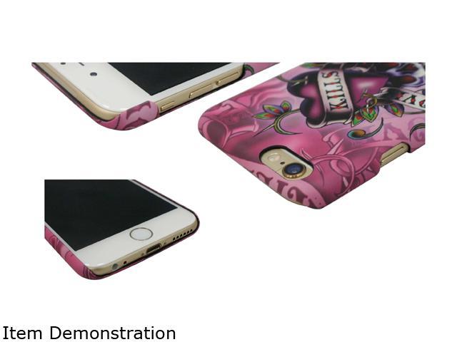 Choicee Love Kills Slowly Pink Ed Hardy iPhone 6 Case EHIP61121 