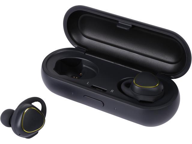 Samsung Gear IconX SM-R150 True Wireless Fitness Tracker Earbuds Standalone Music Player Earphones (Black) - International Version