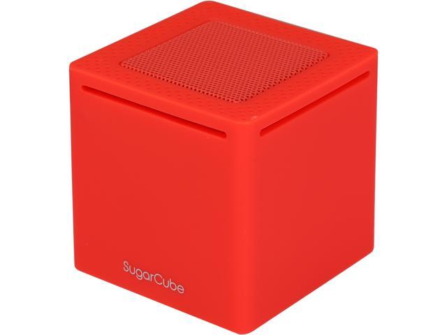 Antec SugarCube Red Ultra Portable Mini Bluetooth Speaker
