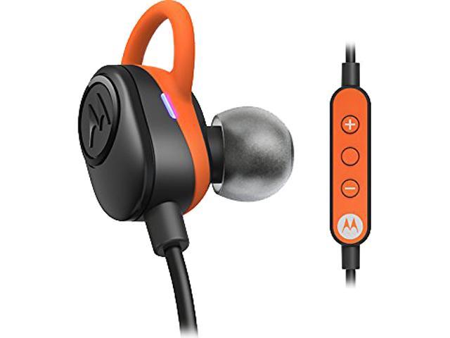MOTOROLA SH011FL Black/Orange Verve Loop Wireless Stereo Earbuds