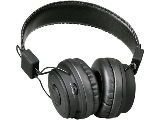 Avantree BTHS-849-BLK Hive Wireless Bluetooth Stereo Headphones with Built-in Mic for iOS and Android (A2DP)