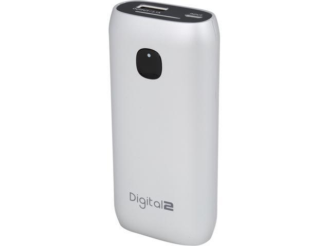 Digital2 Metallic Silver 4400 mAh Portable Battery RP-4400F_MS