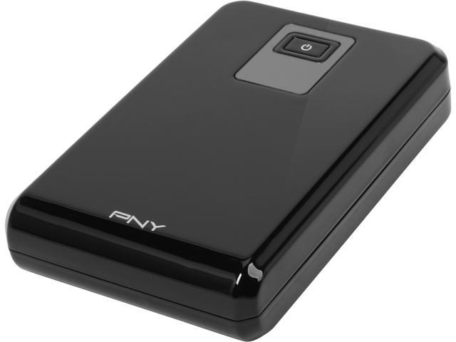 PNY P-B-10400-12-K01-RB PowerPack 10400 mAh  1/2.4 Amp Rechargeable Battery with LEDs for iPhone/iPad, Samsung, Nexus, HTC One, LG, BlackBerry, and other Smartphones and Tablets