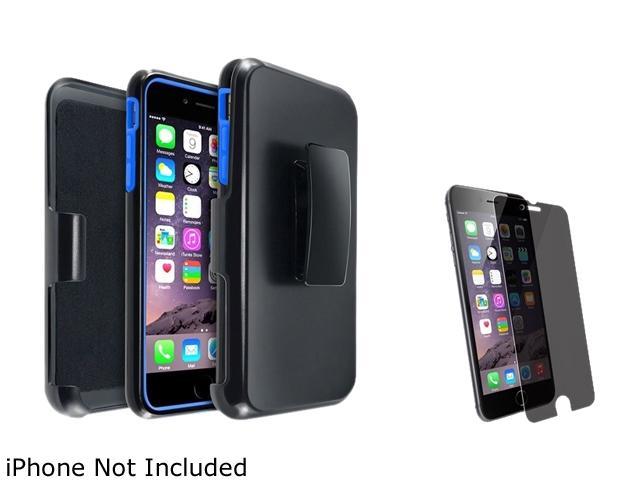 1X Hybird Case with Stand compatible with Apple iPhone 6 Plus 5.5, Blue/Black Note: Only compatible with Apple iPhone 6 Plus Keep your cell phone protected in style with this dual-layered protective