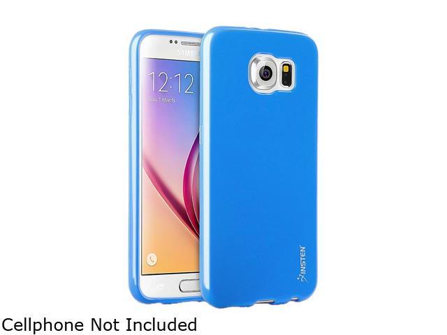 Insten Sky Blue TPU Rubber Candy Jelly Skin Case for Samsung Galaxy S6 2076374