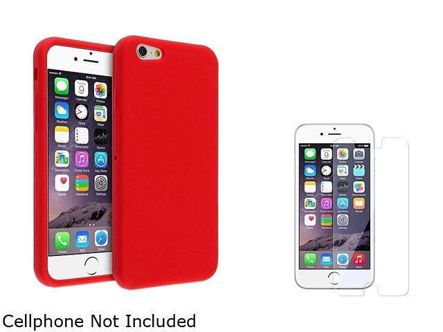 <ul><li><b>1X Skin Case compatible with Apple iPhone 6 4.7, Red</b></li><li><b> Note: NOT compatible with Apple iPhone 6 Plus </b></li><li>Keep your Apple iPhone safe and protected in style with this silicone accessory.</li><li>Slip your ce