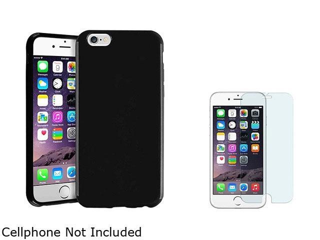 1X TPU Case compatible with Apple iPhone 6 4.7, Black Jelly Note: NOT compatible with Apple iPhone 6 Plus Keep your cell phone protected in style with this TPU rubber skin case accessory Color