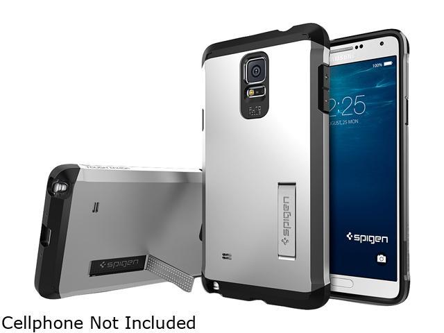 Spigen Tough Armor Satin Silver Case for Galaxy Note 4 SGP11141
