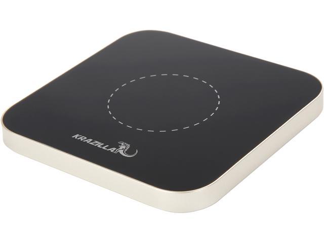 Krazilla KZC99 Silver Base Square Wireless Charging Pad, USB Cable Included