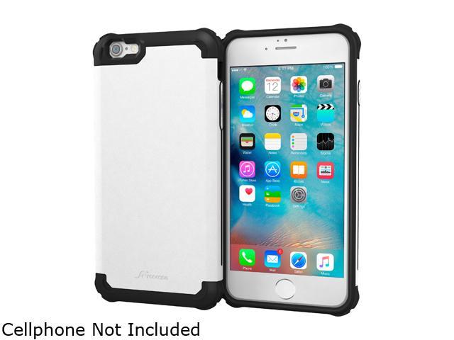 roocase Slim Fit EXEC Tough Pro Armor Hybrid PC TPU Case for Apple iPhone 6 / 6S 4.7-inch, White