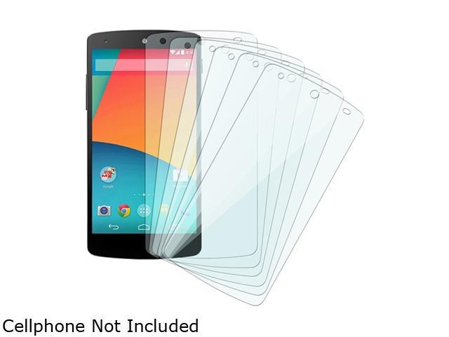 Insten Clear 6-Pack Set Regular LCD Screen Protector Film Shield Guard Cover Compatible with LG Nexus 5 1646143