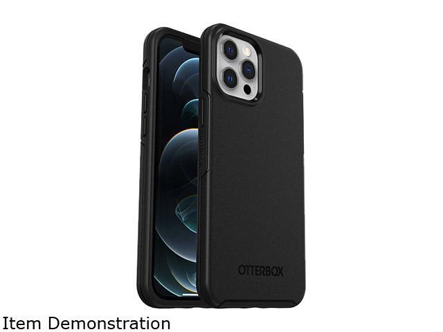 OtterBox Symmetry Series+ Black Case with MagSafe for iPhone 12 Pro Max ...