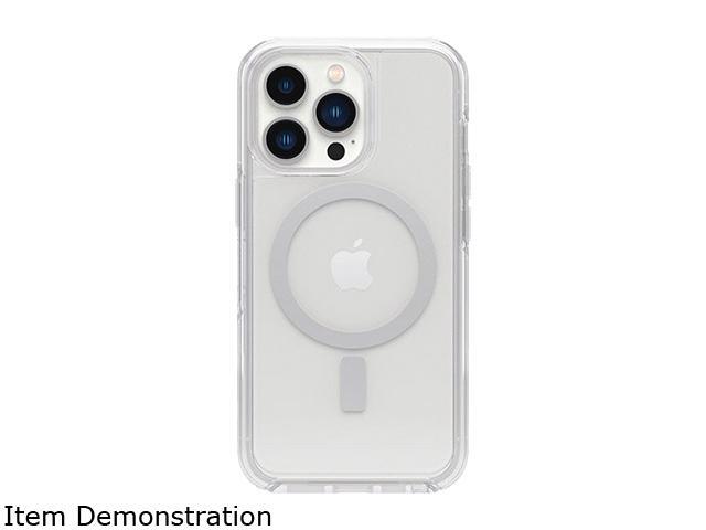 OtterBox Symmetry Series+ Clear Antimicrobial Case for MagSafe Clear ...