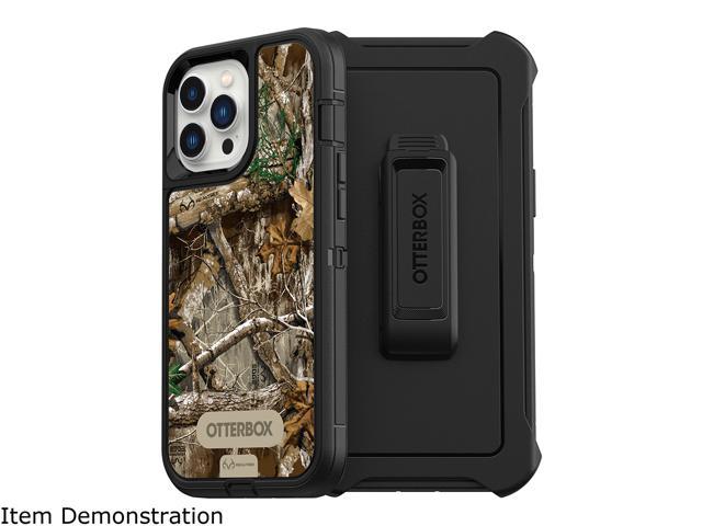 OtterBox Defender Series RealTree Edge Black (Camo Graphic) iPhone 13 Pro Max and iPhone 12 Pro Max Case 77-85793
