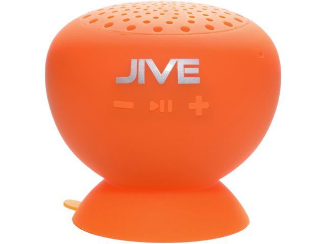 PC Treasures 9012 Orange Lyrix JIVE Water Resistant Bluetooth  Speakers