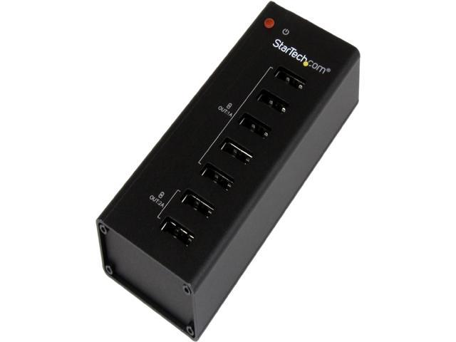 StarTech.com ST7CU35122 7 Port Dedicated USB Charging Station (5 x 1A, 2 x 2A) - Standalone Multi-Port USB Charger - USB Charge Station