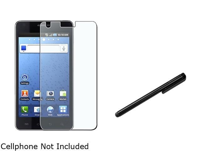 Insten Anti-glare Screen Protector +Black Universal Touch Screen Stylus Compatible With Samsung Infuse 4G SGH-i997