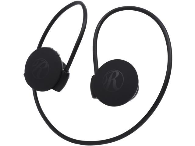 Rosewill R-Studio E-Motion Wireless Sport Headphones - Bluetooth, Black, Stereo, Wrap Around with Hands-Free Mic
