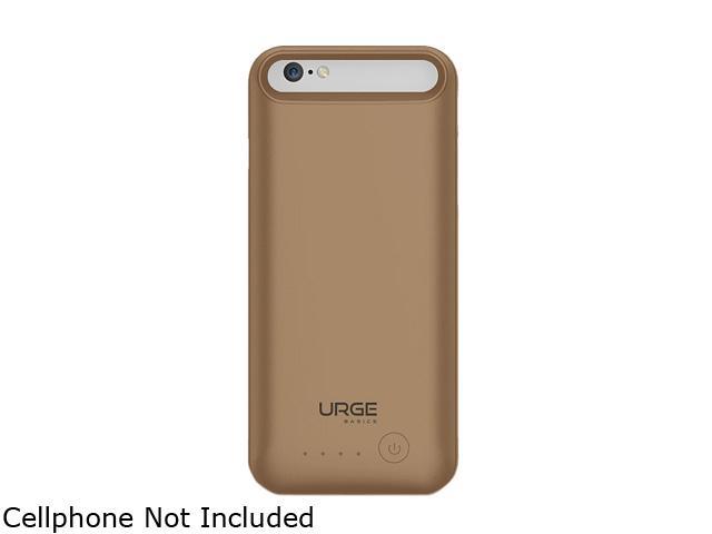 URGE Basics ARMORLITE Gold/Pink 2400 mAh iPhone 6 Battery Case UG-IP6BATCAS-GPNK