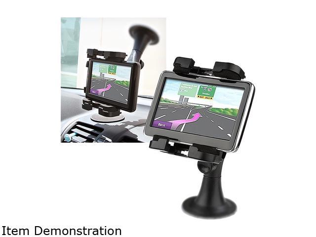 Insten Black Swivel Rotating Car Windshield Mount Phone Holder for Samsung Galaxy Note 4 and more 1957878