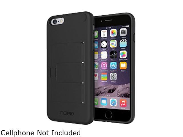Incipio Stowaway Advance Black/Black Case for iPhone 6 Plus 5.5in IPH-1201-BLK