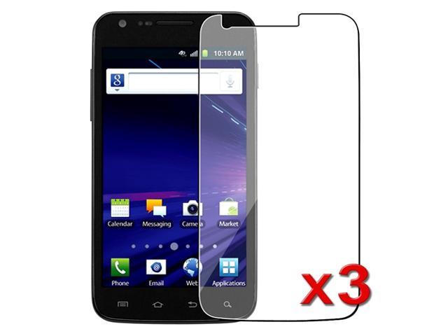 Insten 3 X Clear LCD Screen Protector Film Kit for Samsung Galaxy S2 Skyrocket i727