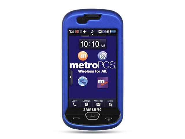Samsung Craft/Samsung R900 Blue Crystal Rubberized Case - Newegg.com