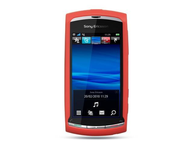 Sony Ericsson Vivaz U5a Red Silicone Skin