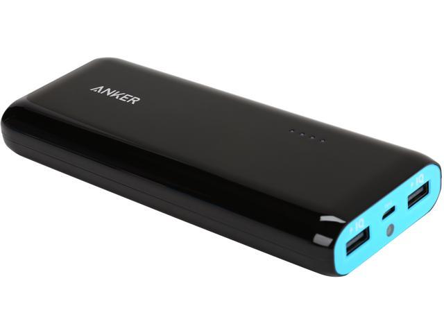 Anker 2nd Gen Astro E4 Black/Blue 13000 mAh 3A High Capacity Fast Portable Charger External Battery Power Bank with PowerIQ Technology for iPhone, iPad, Galaxy S6 Note Tab, HTC, Asus Zenfone 2 & More