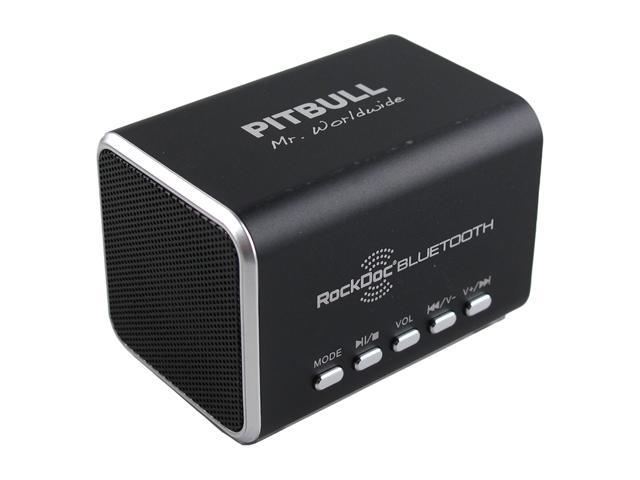 Pitbull RockDoc BLUETOOTH Portable 2way Speaker Black 900586, Black