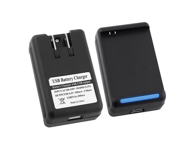 Insten 2x Black USB Dock Wall Battery Charger For Samsung Galaxy Note N7000 i717