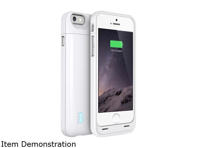 UNU-DX-06-3000-WHT iPhone 6 Battery Case ( 4.7 Inches) [Glossy White] - MFI Apple Certified 3000mAh External Protective iPhone 6 Charging