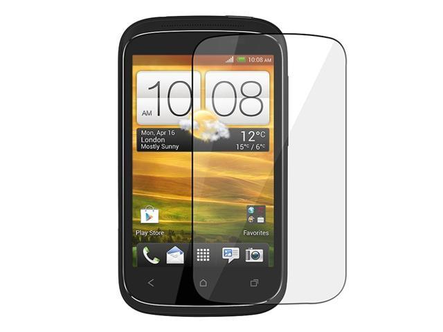 Insten Clear Reusable Screen Protector compatible with HTC Desire C, 5-Pack