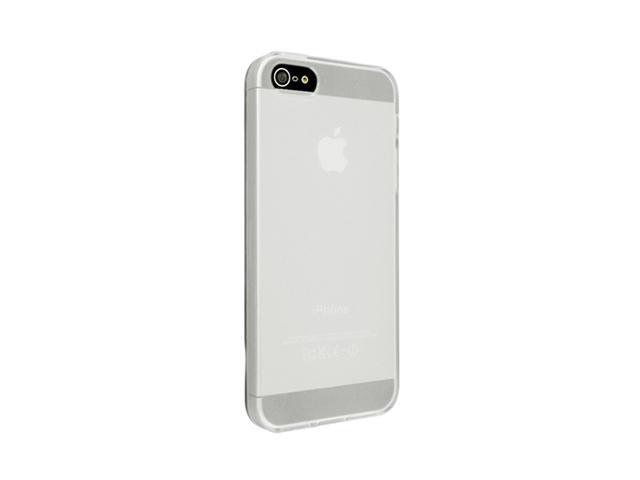 Insten Frost Clear White 1X TPU Case For iPhone 5 / 5S 712662