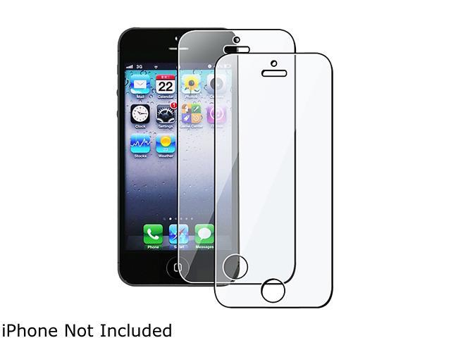 Insten 3 packs of Reusable Screen Protectors - [2pcs-set]compatible with Apple iPhone 5 / 5S