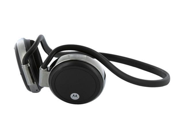 Motorola Behind the Neck Stereo Bluetooth Headphone Black Bulk (S305) - OEM
