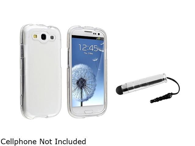 Insten Clear Snap-on Crystal Case & Stylus For Samsung Galaxy S3 675013