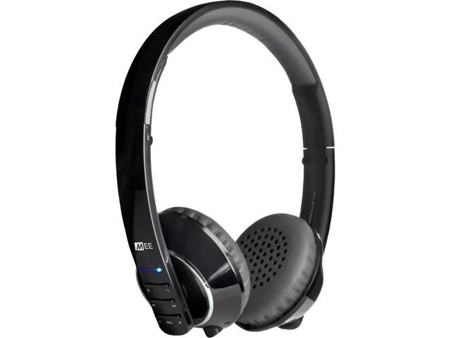 Mee audio Black/Grey Air-Fi AF32 3.5mm Connector Binaural Stereo Bluetooth Headset w/ Hidden Microphone