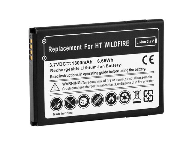 Insten 2 packs of Li-ion Battery Compatible with HTC Wildfire