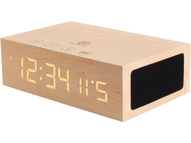 GOgroove BlueSYNC TYM Wireless Bluetooth Speaker Clock Kit with Alarm Functions and LED Display -  Works With Smartphones , Tablets , MP3 Players and More