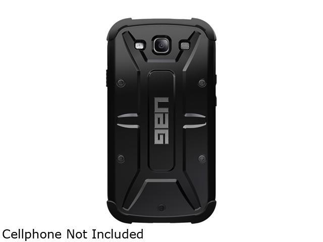 Urban Armor Gear Black Gear Case for Samsung Galaxy S3 w/ Screen Protector UAG-GLXS3-BLK