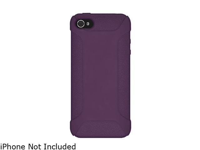 AMZER Purple Silicone Jelly Skin Fit Case For iPhone 5 AMZ94533