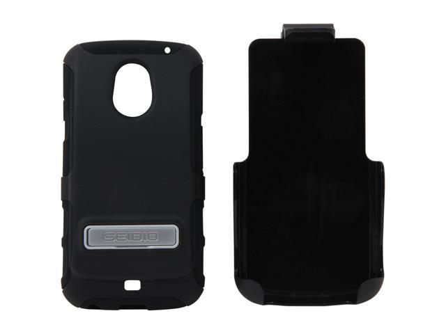 Seidio ACTIVE Extended Combo with Metal Kickstand Black Holster For Samsung Galaxy Nexus (LTE) BD2-HK3SSGNLKX2-BK