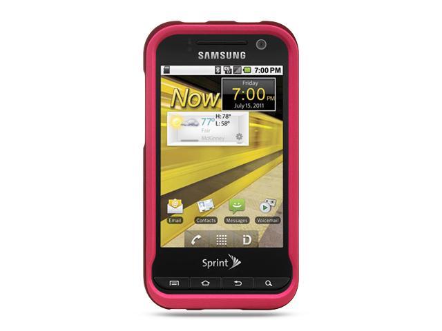 Samsung Conquer 4G D600 Orange Crystal Rubberized Case