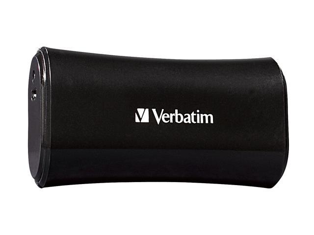 Verbatim Black 2200 mAh Portable Micro-USB Power Pack Charger 97927